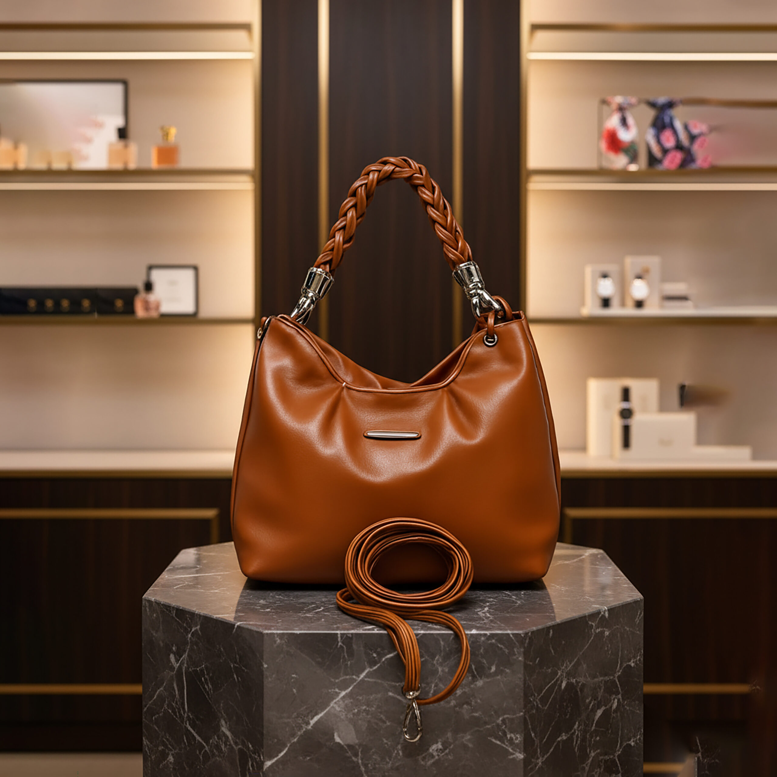 Front Brown Sling Bag copy